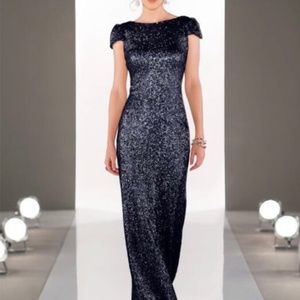 Sorella Vita Dress - Sapphire (Navy) Sequin Dress